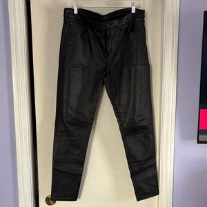 Banana Republic Leather Jeans